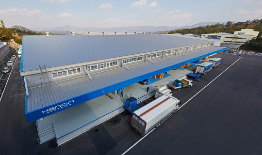 한온시스템 경주공장. 한온시스템 제공